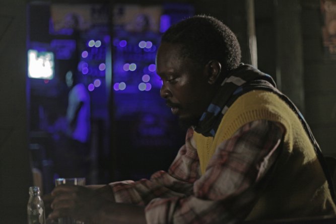 Actor Raymond Rushabiro looking impressive in one of the film's scenes